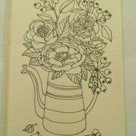 Пионы в чайнике 