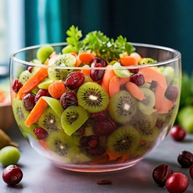 Illustration of an original salad