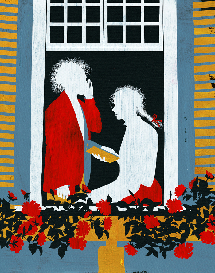  Иллюстрация - 12 к сказке Х.К. Андерсена "Снежная королева"