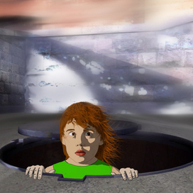 Скриншот из мультфильма-комикса "потерянное отражение"