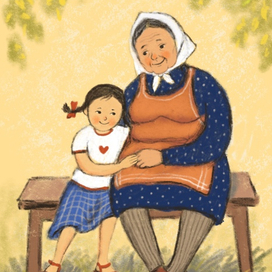 Любимая бабушка