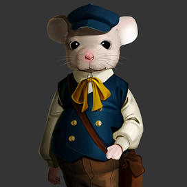 Мышонок-почтальон