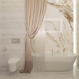 Светлый уютный санузел, обьект сдан