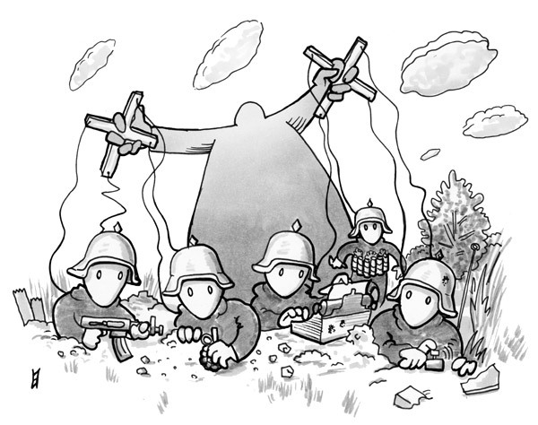 Марионетки в бою