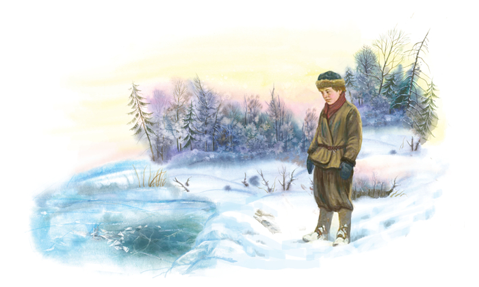 Замёрзла прорубь