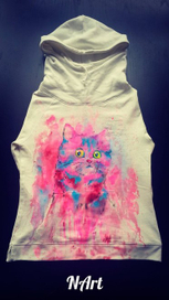 Рисунки ручной работы на ткани на заказ