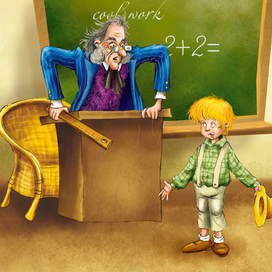 иллюстрация "приключения Тома Сойера"