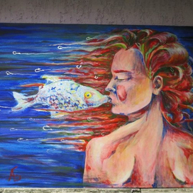 Поцелуй с рыбой
