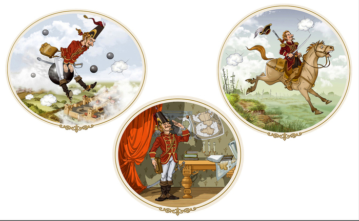 Приключения барона Мюнхаузена .