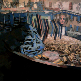 Деревенский пейзаж Вуду