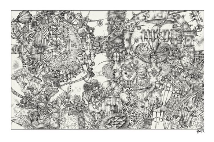 ИЛЛЮСТРАЦИЯ К КНИГЕ "АЛИСА В СТРАНЕ ЧУДЕС"