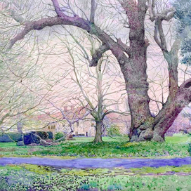 Аббатство в Англии