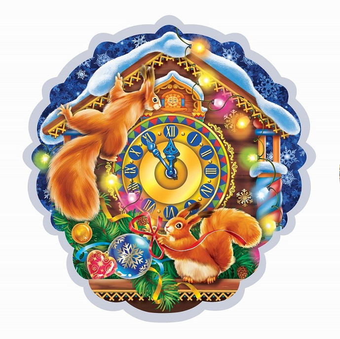 Часики тик-так.Скоро Новый год!)