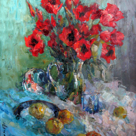 Натюрморт с маками