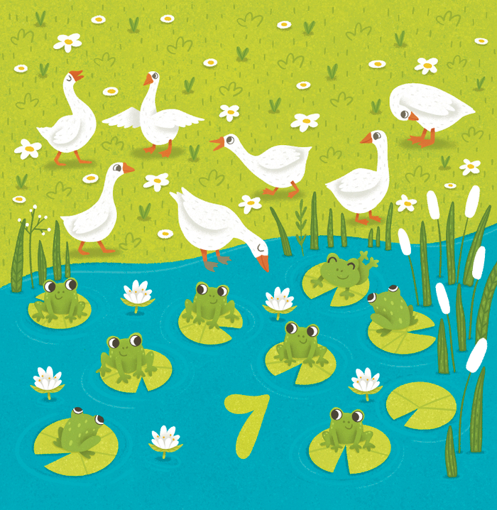 Гуси и лягушки