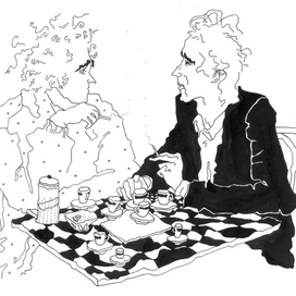 кофе и сигареты раз