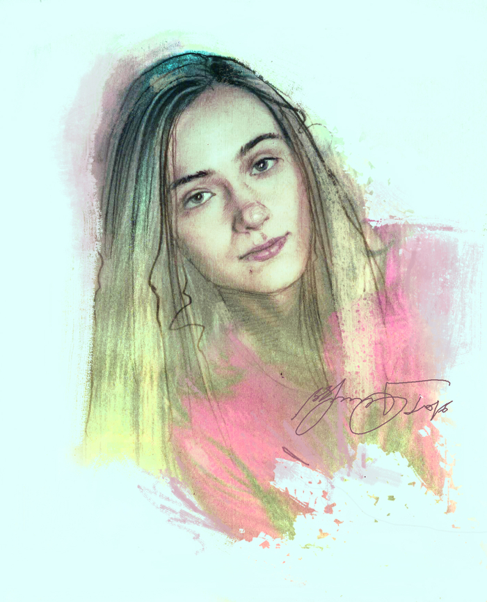 Young writer Maria Dracheva 