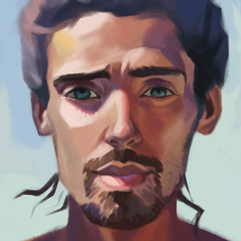 Немного стилизованный портрет по фото