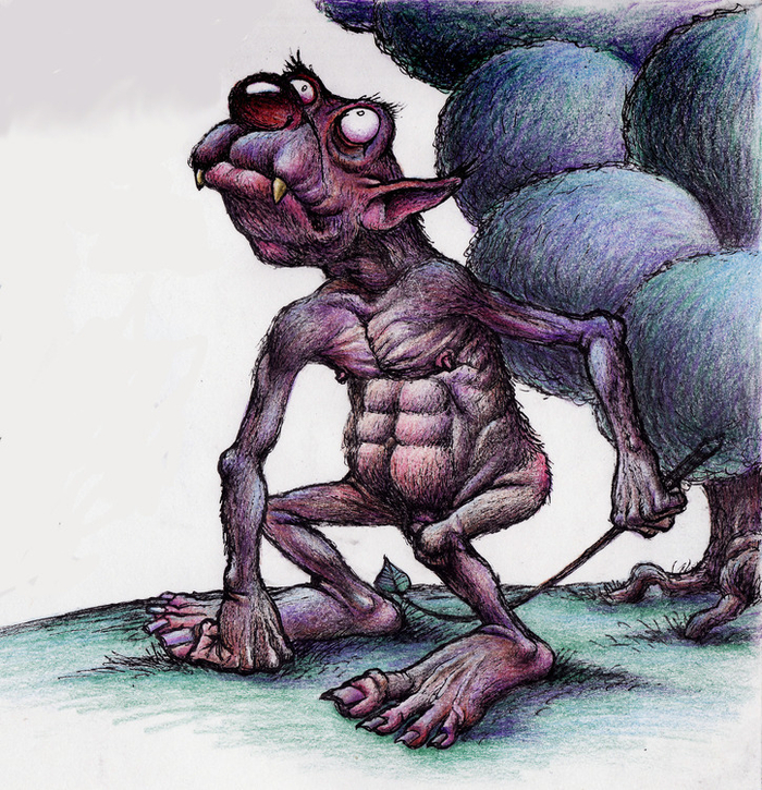 Лешичек на прогулке