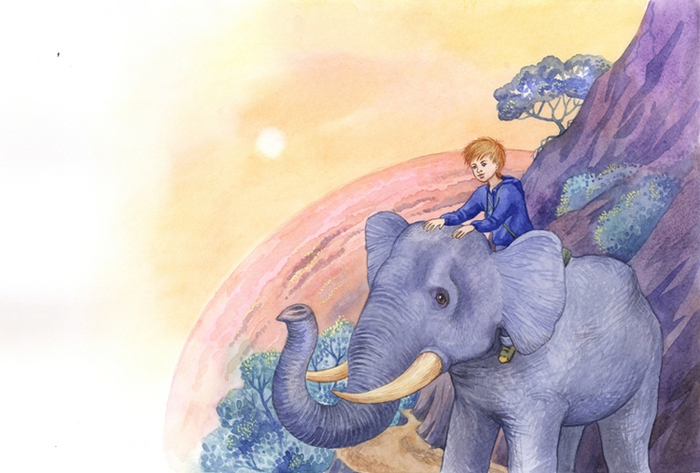 Путешествие на слоне. "Зоряна казка" 