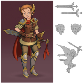 Разработка персонажа