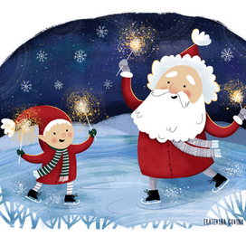 Новогодний каток