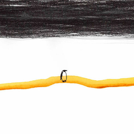 пингвин и дорога из желтого кирпича