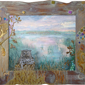 Для украшения стены :)