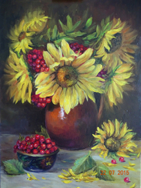 Подсолнухи