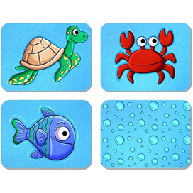 Мемо игра «Морские животные»