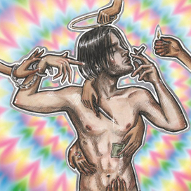 Обложка к альбому музыкального исполнителя