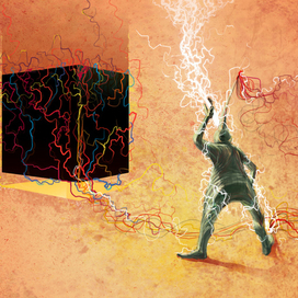 Захоронение черного куба