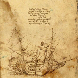 Иллюстрация к книге Дж.Свифта "Путешествия Гулливера"