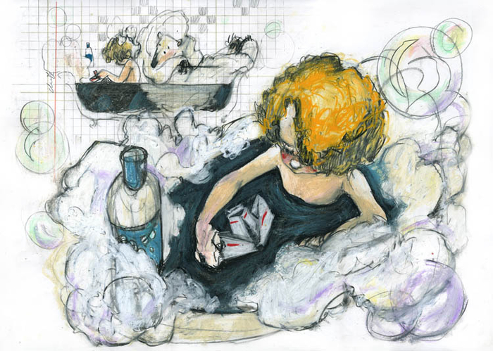 Приручение белых медведей: Купание белого парохода