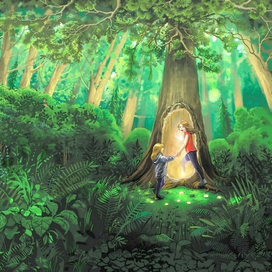 Иллюстрация для обложки приключенческой книги для детей