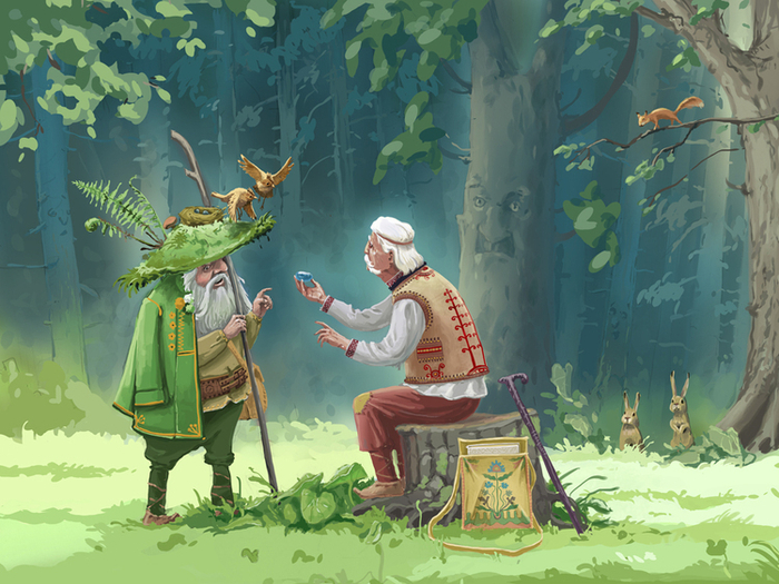 Илюстрация к сказке