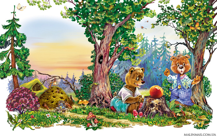 Двое жадных медвежат