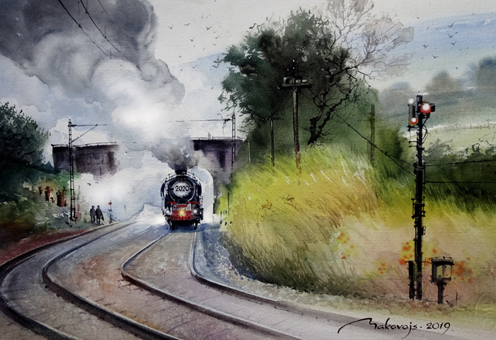 ,,Поезд едет, поезд мчится...прямо в Новый год стремится!,,