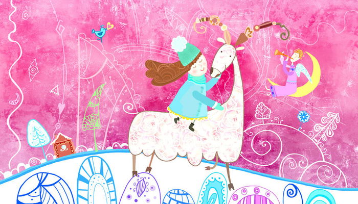 Новогодняя открытка 2015