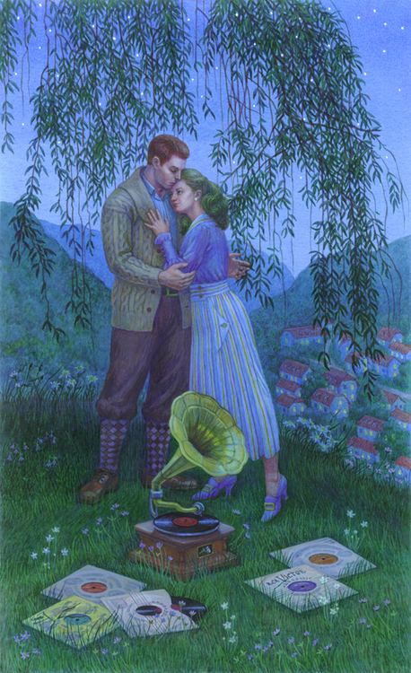 иллюстрация к роману Ф.С.Фицджеральда "Ночь нежна"