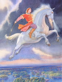 Василиса премудрая и Морской царь.