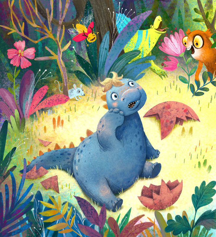 Динозаврик Бо. "Необыкновенное происшествие" Издательство "Феникс"