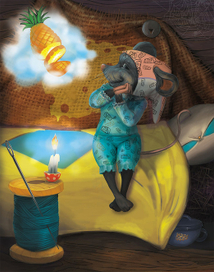 Мышка мечтает