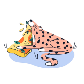 Иллюстрации для приложения шэринга еды