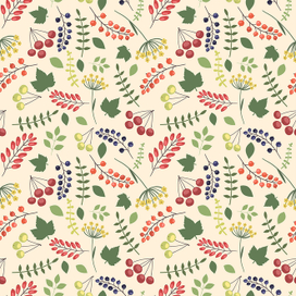 Паттерн бесшовный, векторная графика.