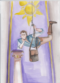 "Флин Райдер", иллюстрация к сказке "Рапунцель"