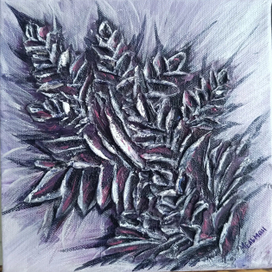 Ветка в снегу