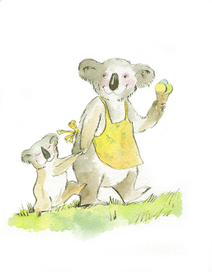 Коалы с мороженым