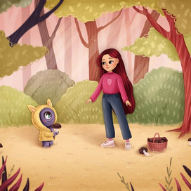 Встреча в лесу 