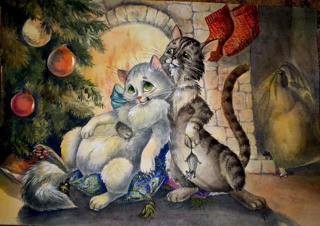 С новым годом, моя Киска!